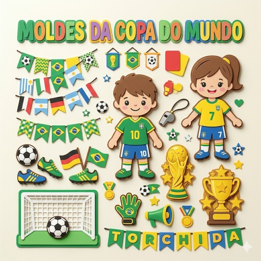 Moldes Para a Copa do Mundo