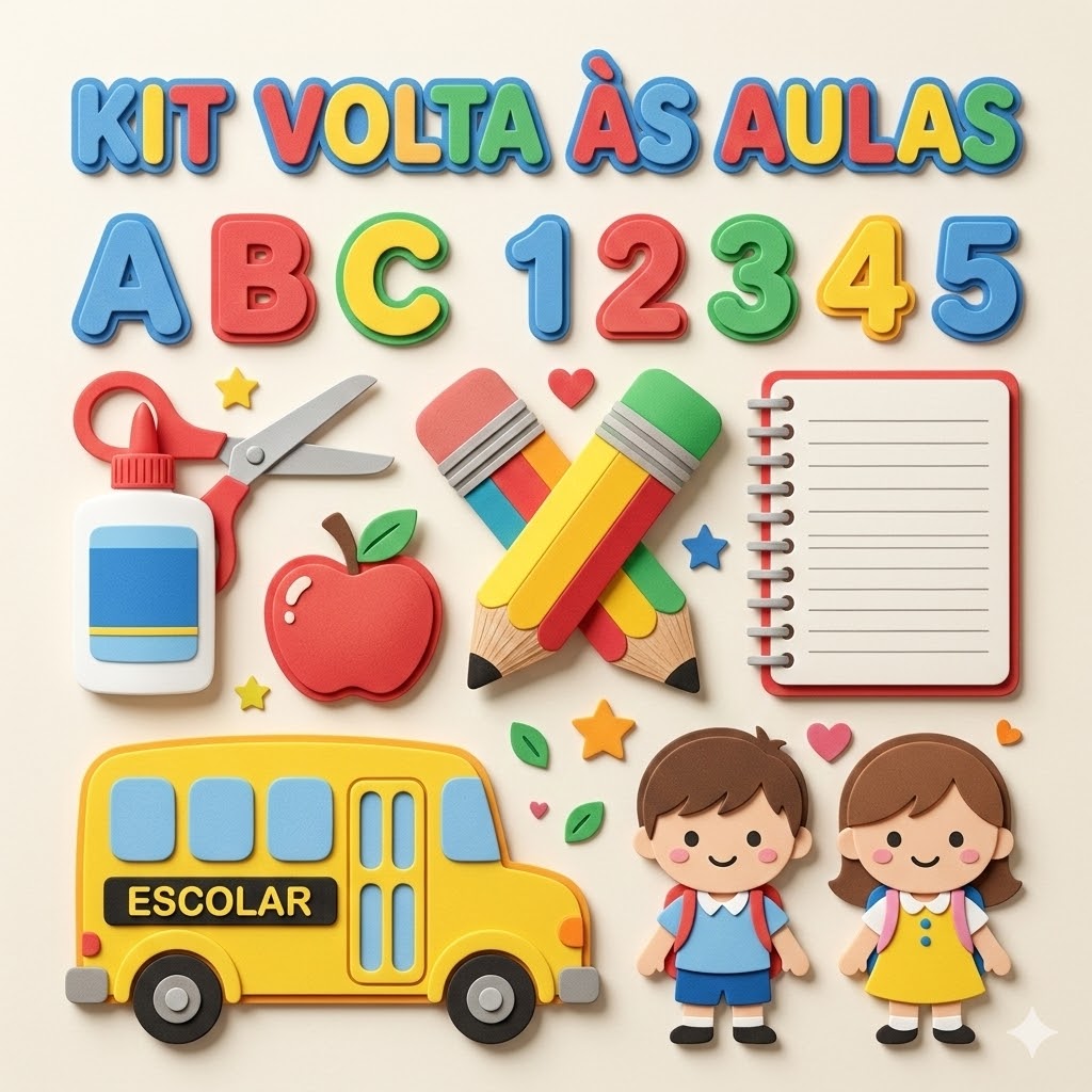 Kit Volta às Aulas Completo